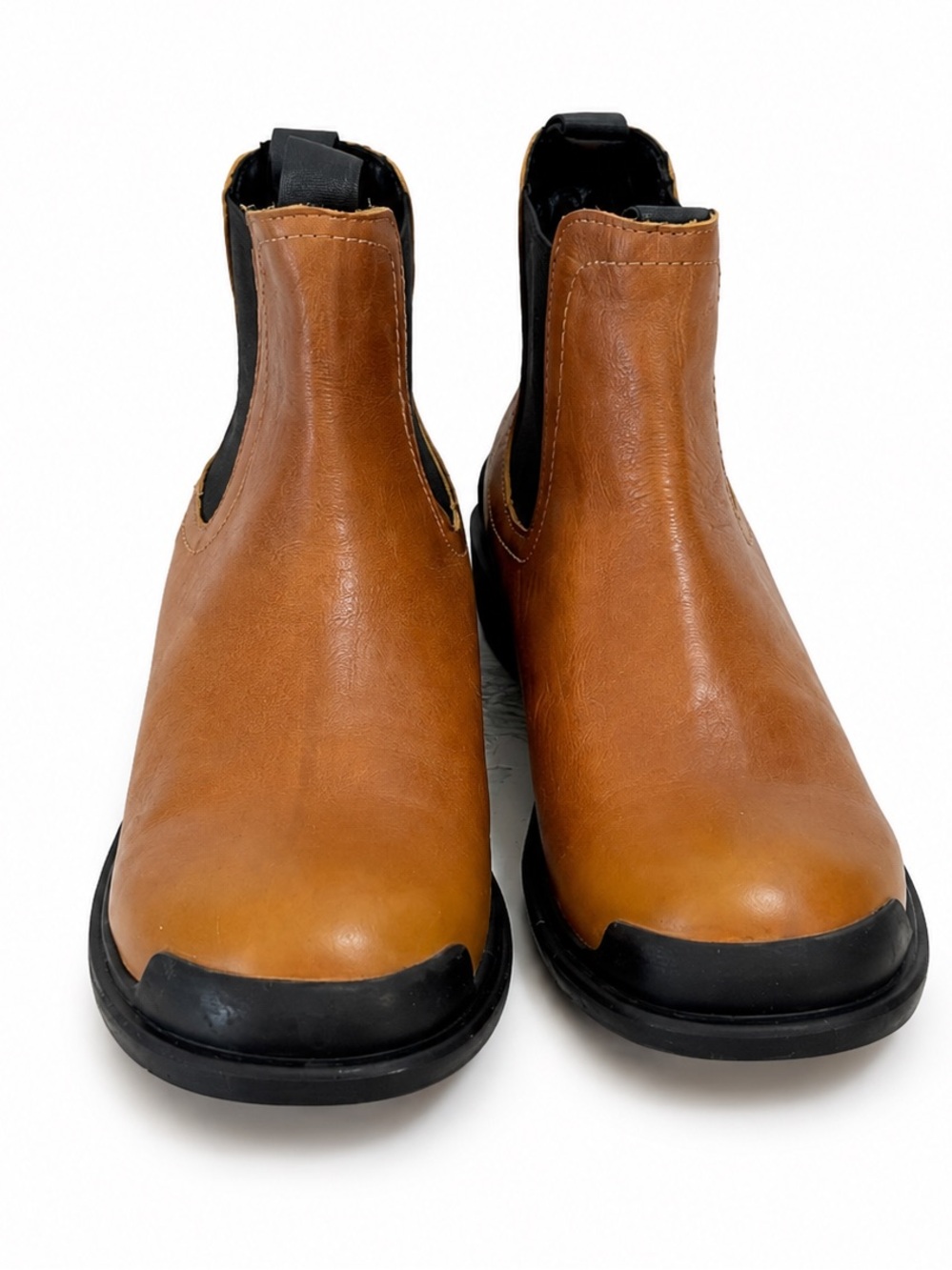 Bueno Easy Yellow Natural Nubuck Chelsea Boots leather ankle pull-on EU41 US 9.5